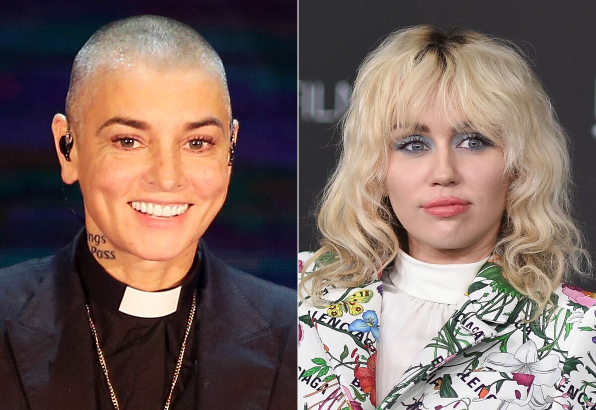 La dura carta de Sinead O’Connor a Miley Cyrus