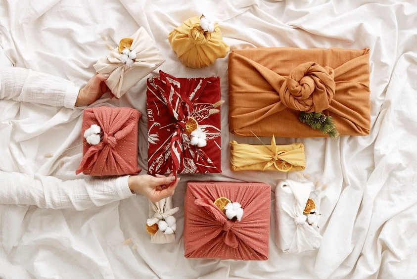 Furoshiki: una técnica de envoltura de objetos al estilo japonés