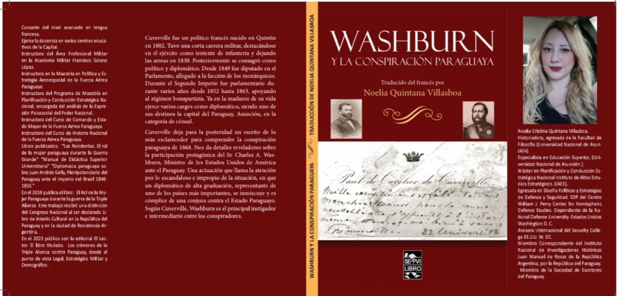 Lanzan el libro Washburn y La Conspiración Paraguaya
