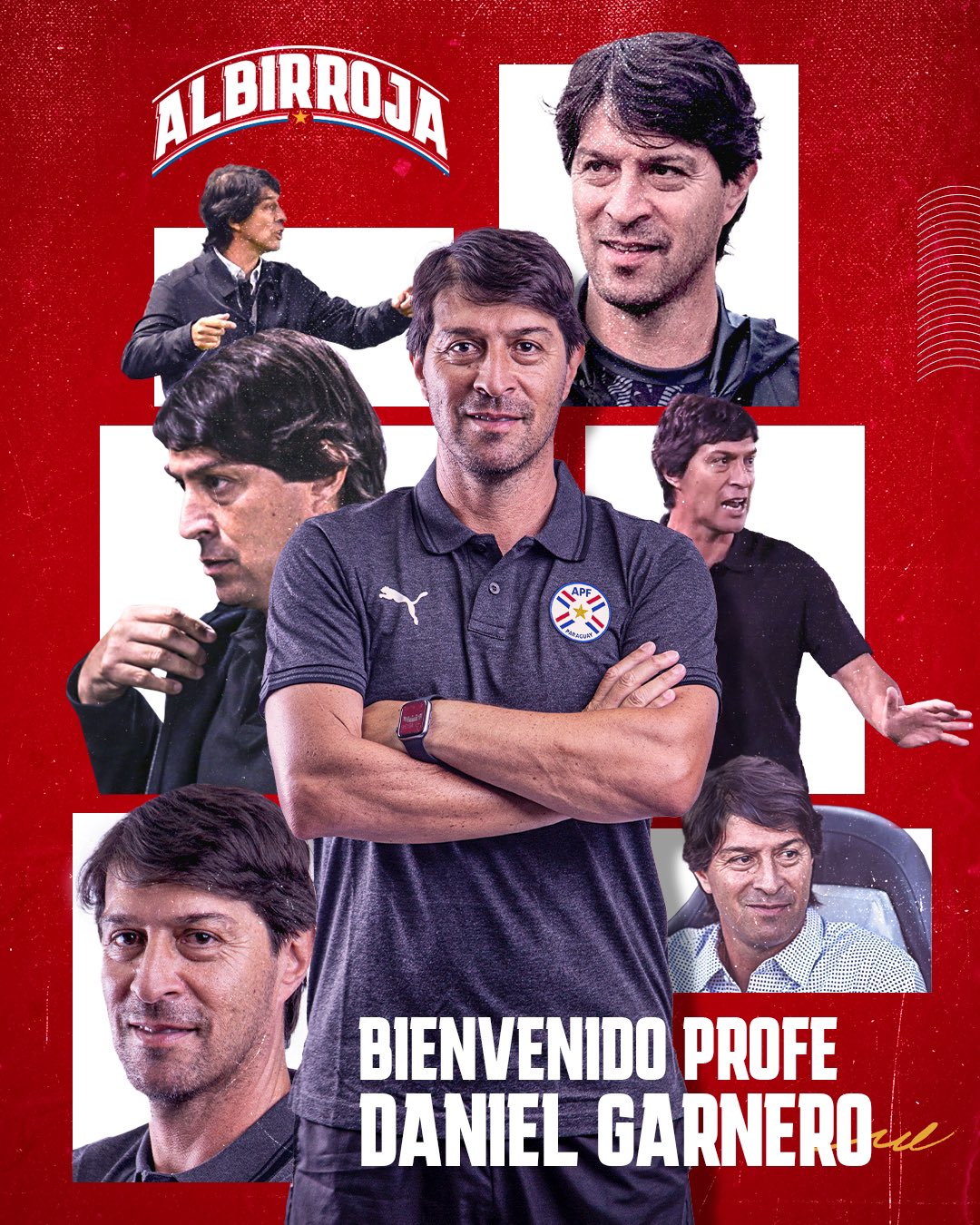 La APF oficializó la llegada de Daniel Garnero a la Albirroja