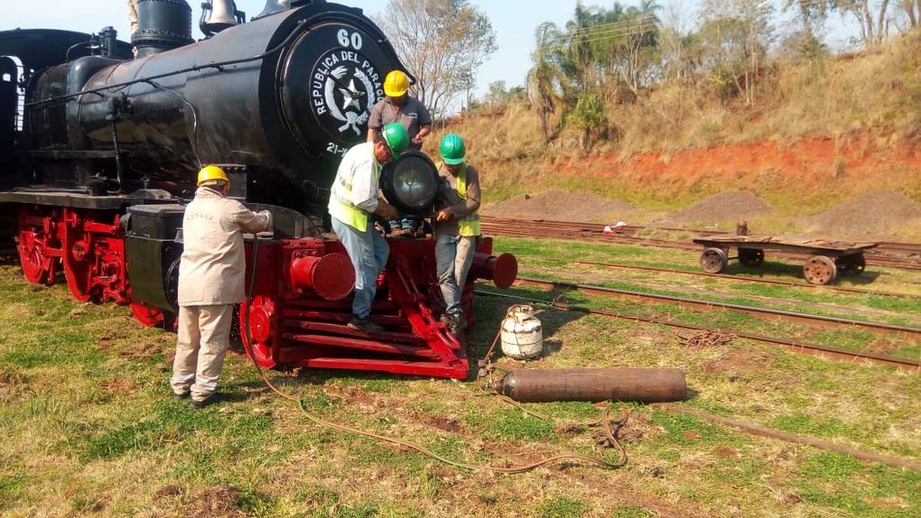 La legendaria locomotora “El Inglés” volverá para dar un paseo en Ypacaraí