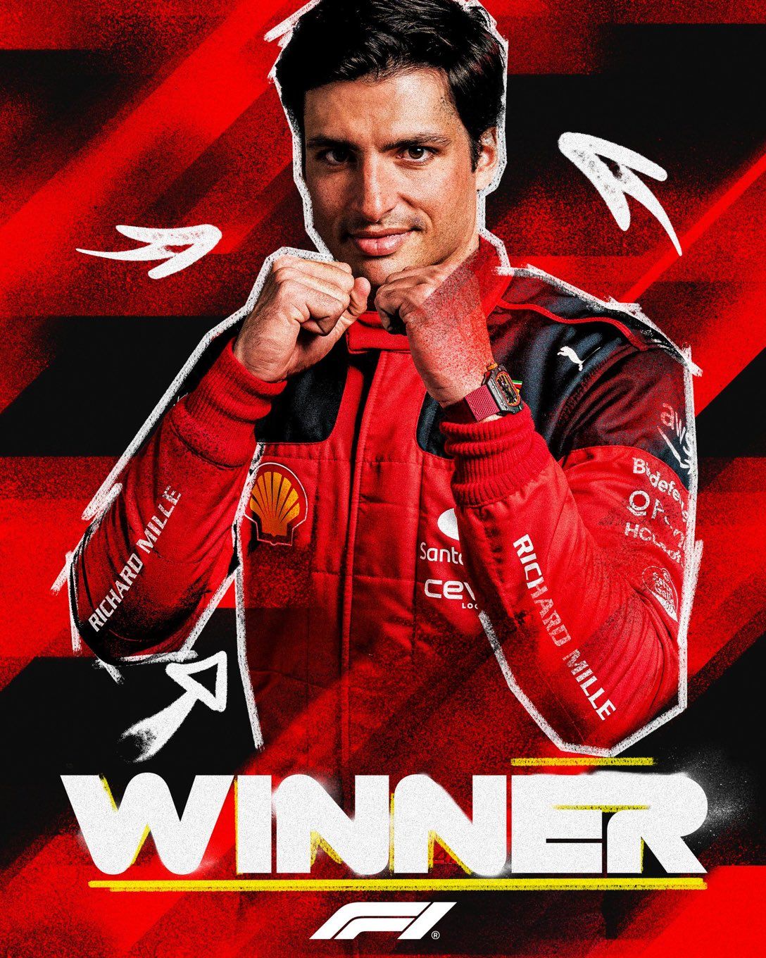 Sainz hace que la F1 sea más interesante: Gana el GP de Singapur y termina con la racha de Red Bull