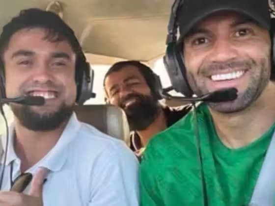 Un arquero de alto vuelo: Weverton aprovecha sus vacaciones para tomar un curso de aviación