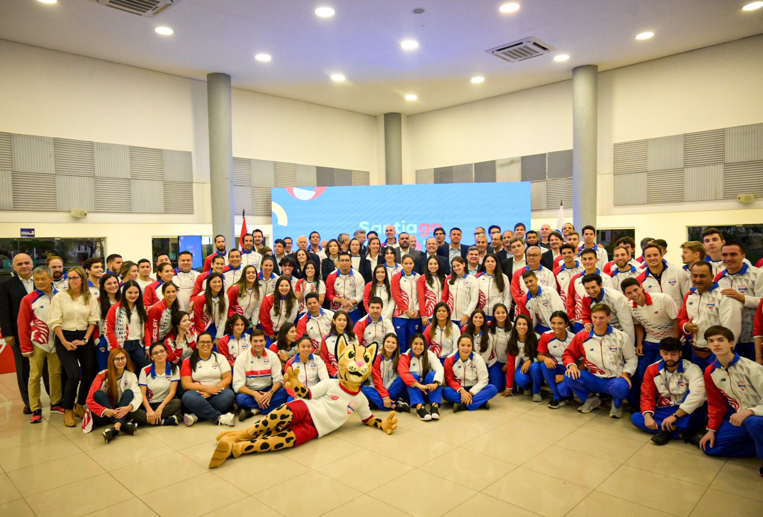 Rumbo a los Juegos Santiago 2023: Se realizó el acto de Abanderamiento del #TeamParaguay