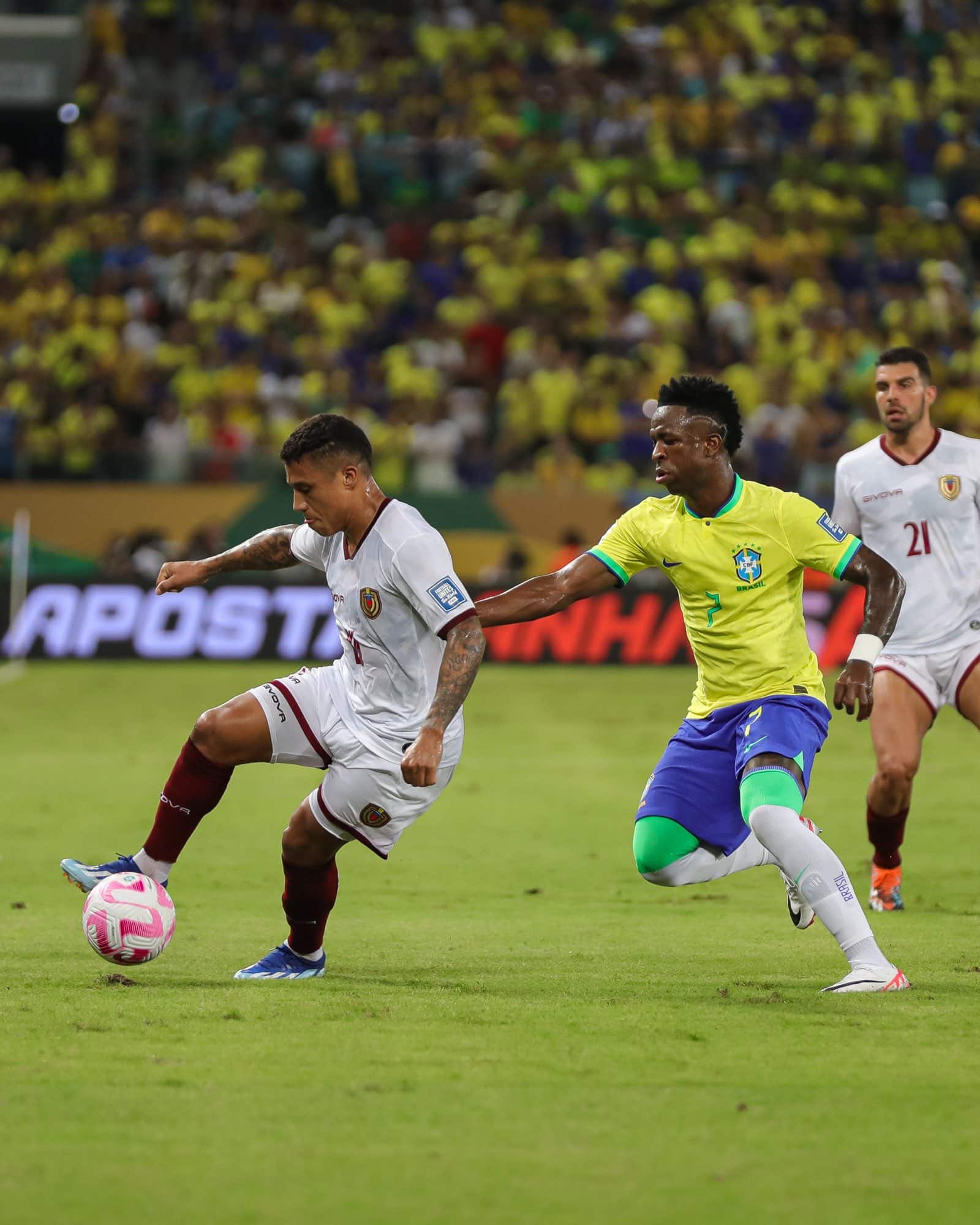 Venezuela da la nota de las fecha 3: Empata con Brasil de visitante
