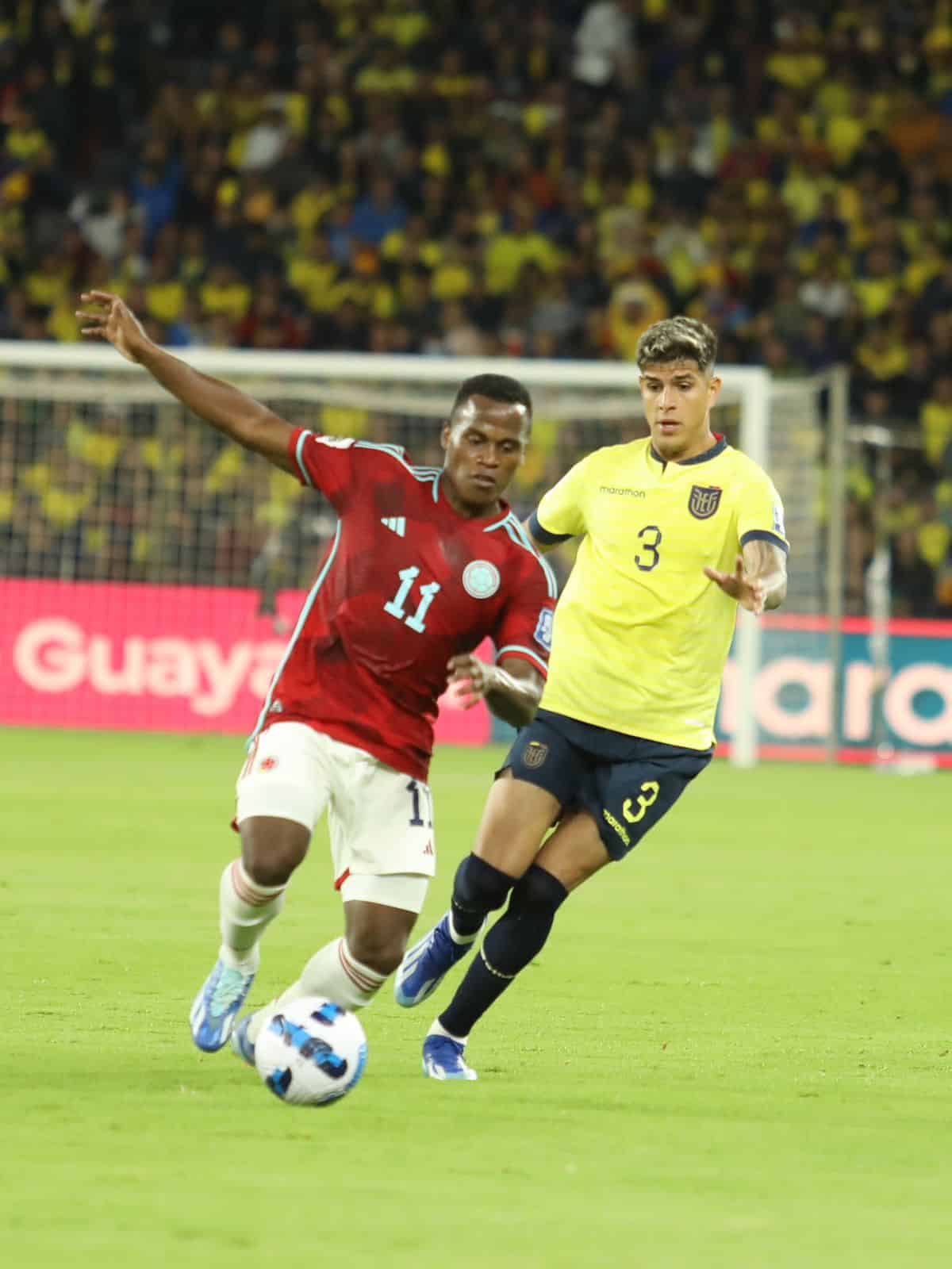 Ecuador y Colombia empatan sin goles