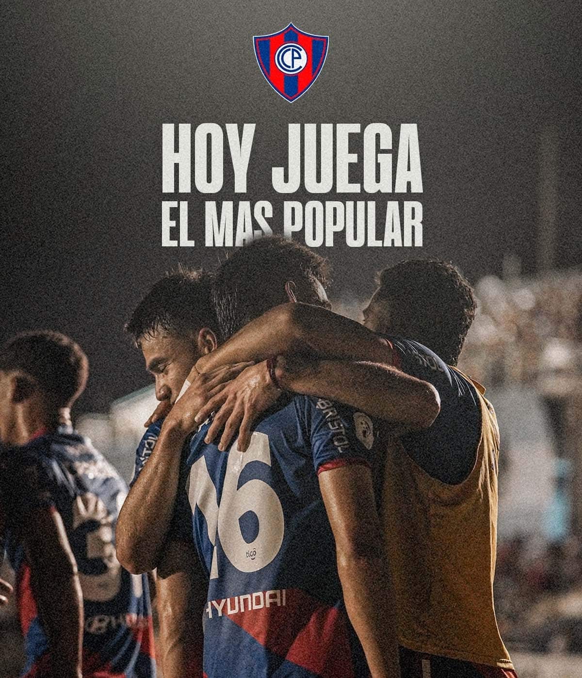 Un festivo Cerro Porteño recibe a Ameliano con la misión que no le «agüen» la fiesta