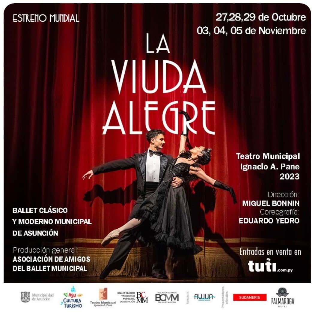Estreno mundial de “La Viuda Alegre”, subirá a escena en tercera temporada