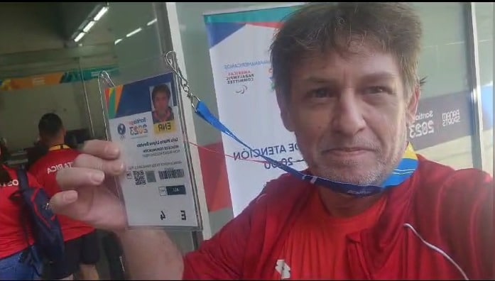 Santiago 2023: Luma López se encuentra en Chile para informar sobre los atletas paraguayos