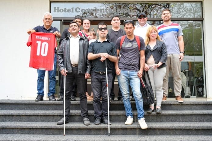 Atletas de Goalball pidieron apoyo al gobierno para fomento de la disciplina