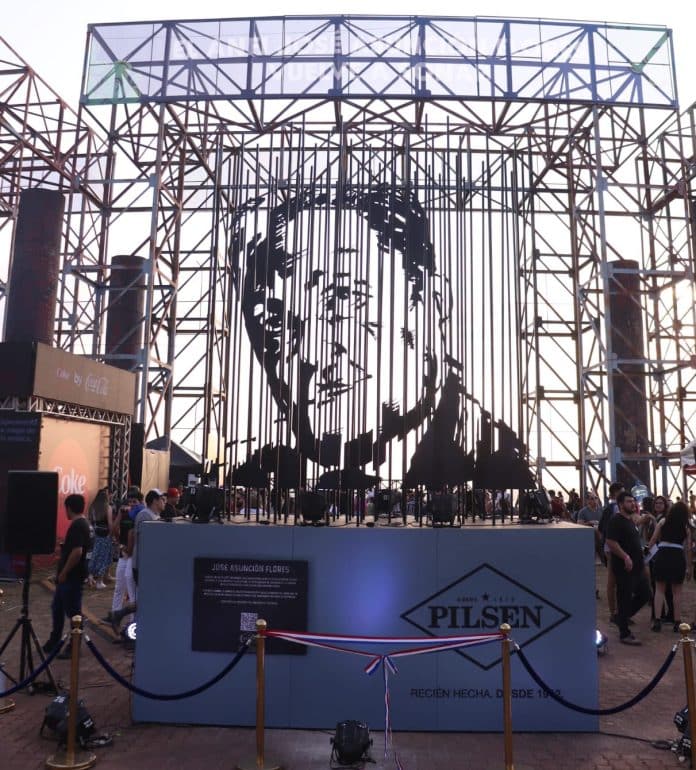 Inauguran nuevo ícono turístico cultural en honor a José Asunción Flores en San Bernardino