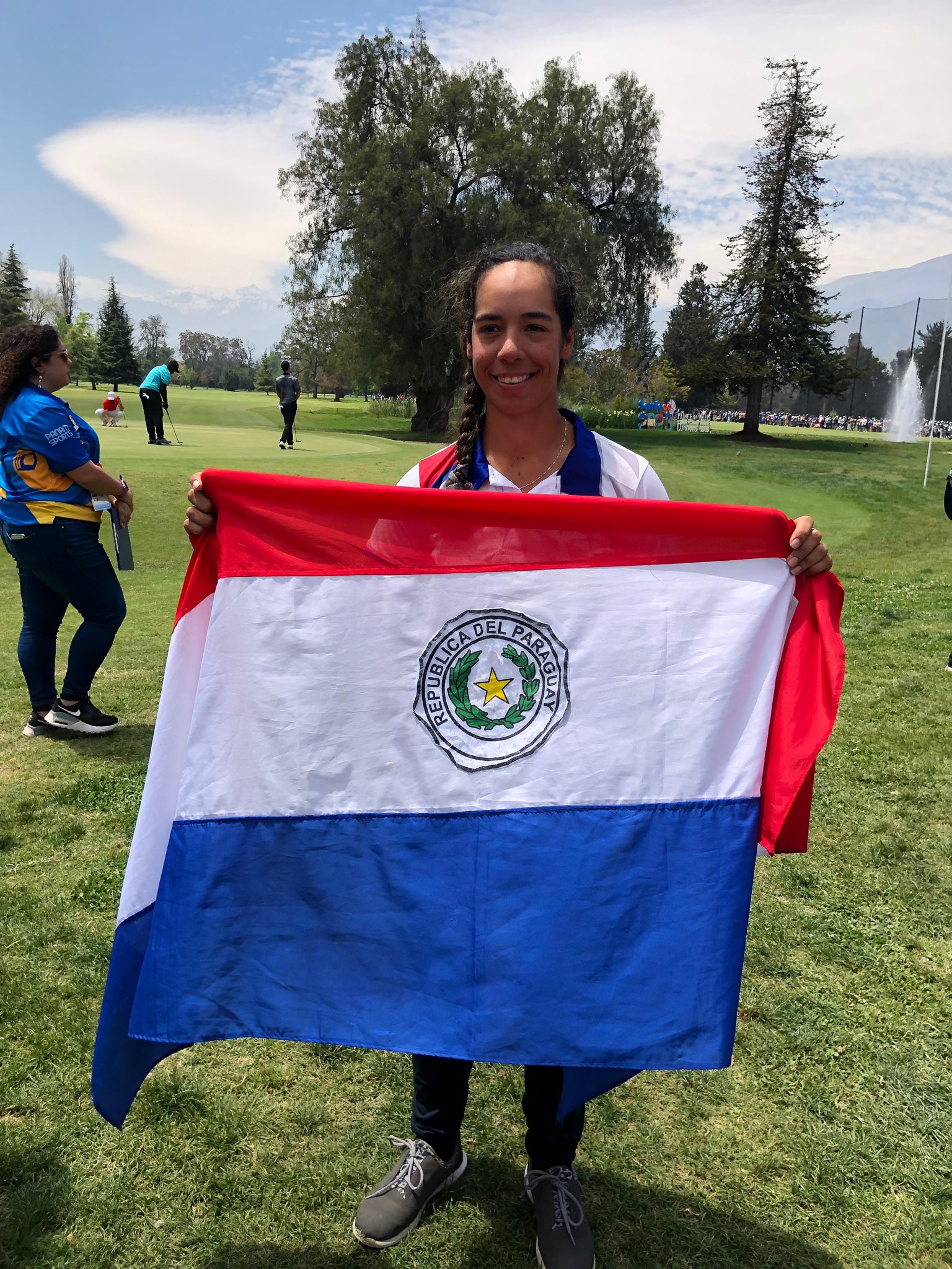 Paraguay cosecha una medalla de oro en Santiago2023: Sofía García campeona panamericana en golf
