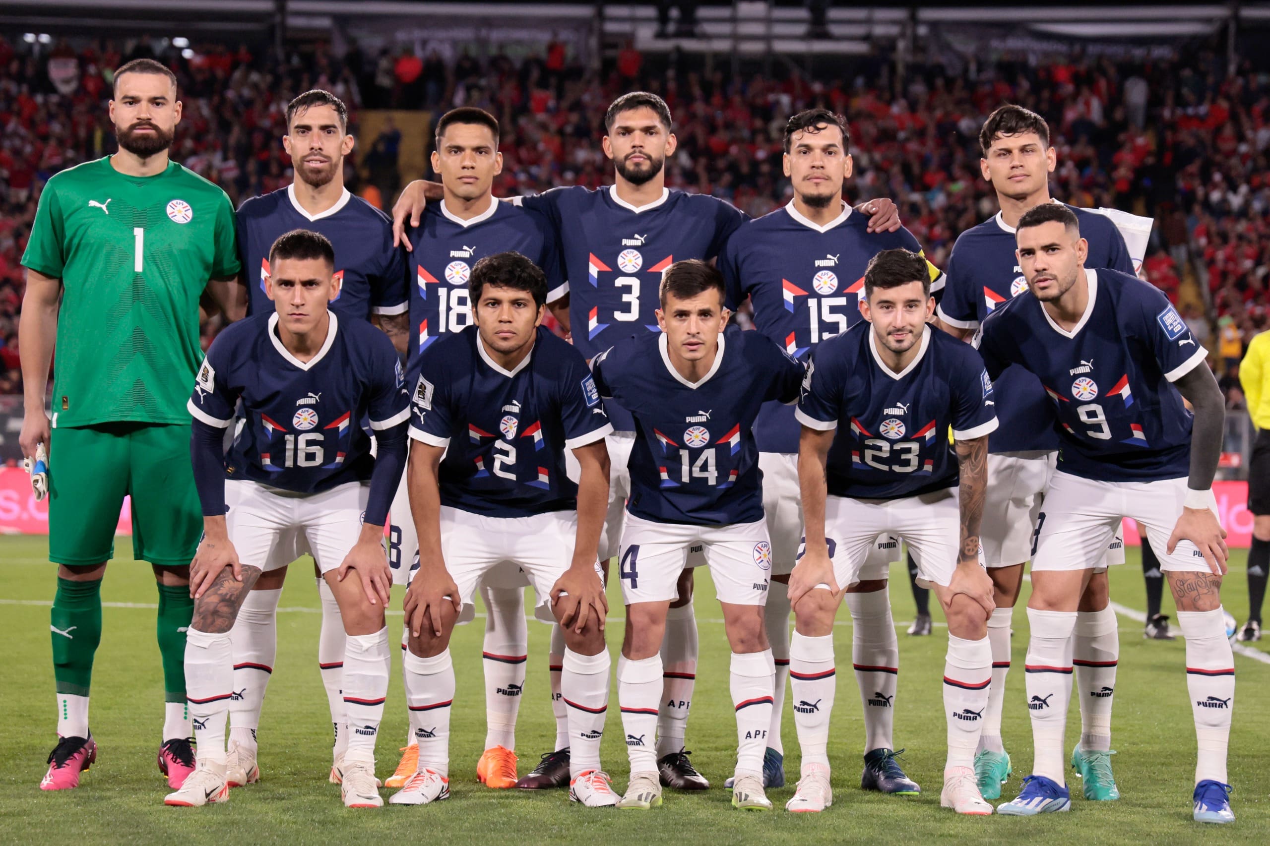 Paraguay empató en cero con Chile en Santiago