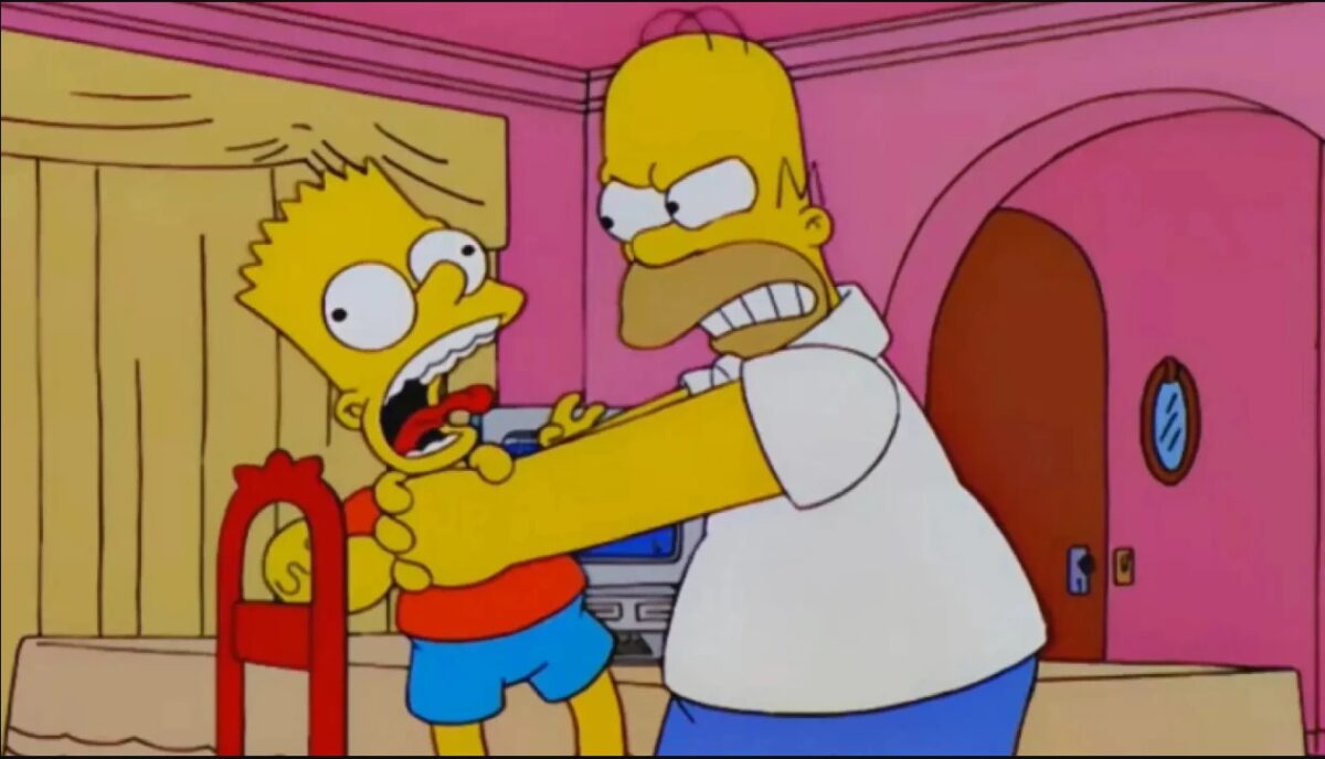 Homero ya no estrangulará a Bart en Los Simpsons: «Los tiempos han cambiado»