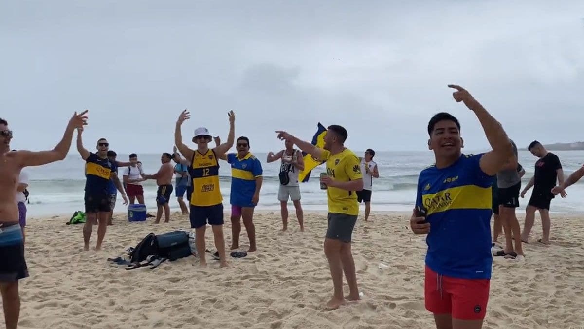 Incidentes entre hinchas de Fluminense y Boca en Río de Janeiro