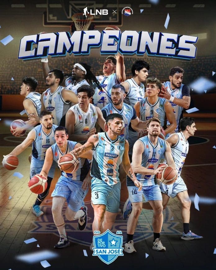 San José es Campeón de la Liga Nacional de Básquet