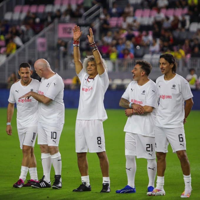 Partidos de las estrellas de la Conmebol: El equipo Tango se impuso por 2-1 al equipo Samba
