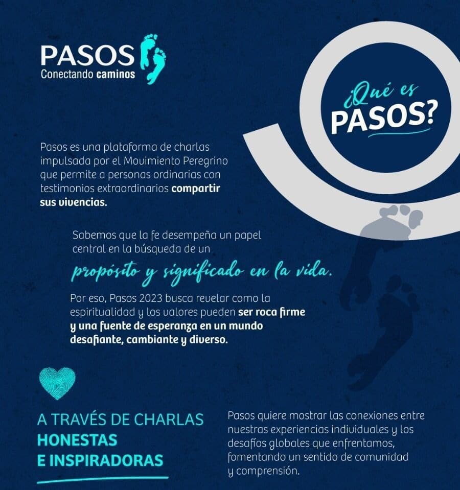 Vuelve Pasos: Plataforma de charlas impulsada por el Movimiento Peregrino
