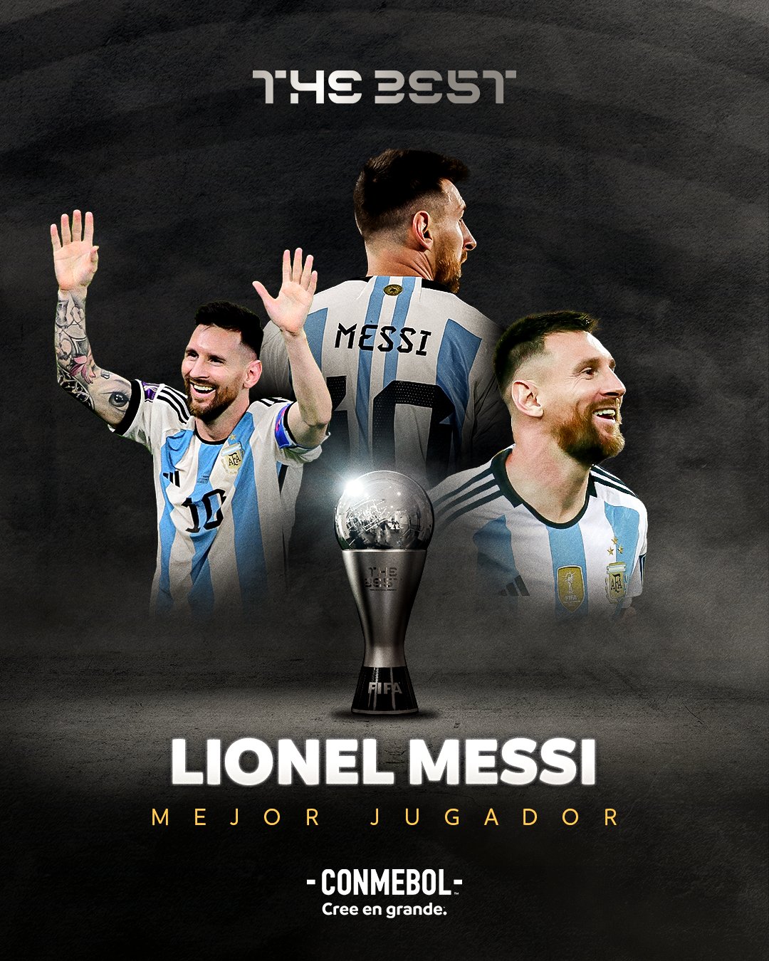 Premios The Best: Julio Enciso se queda sin el Puskás y Messi se lleva el premio al mejor del 2023