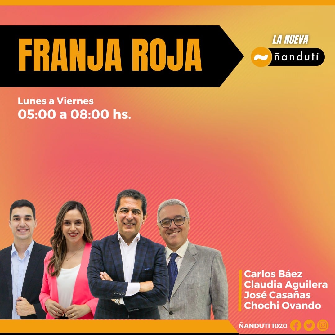 Franja Roja con Carlos Báez, Claudia Aguilera, José Casañas Levi y Chochi Ovando