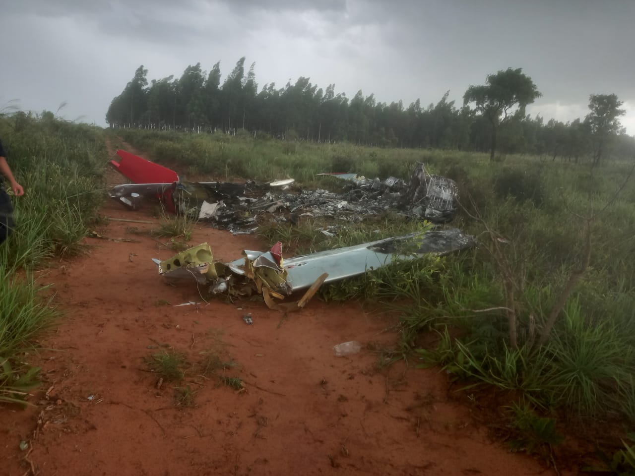 Avioneta incinerada en Curuguaty no pasó por control aéreo, confirma DINAC