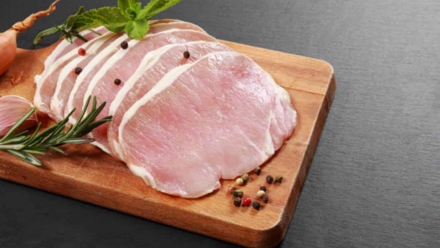 Carne de cerdo será incluida desde este año en el almuerzo escolar
