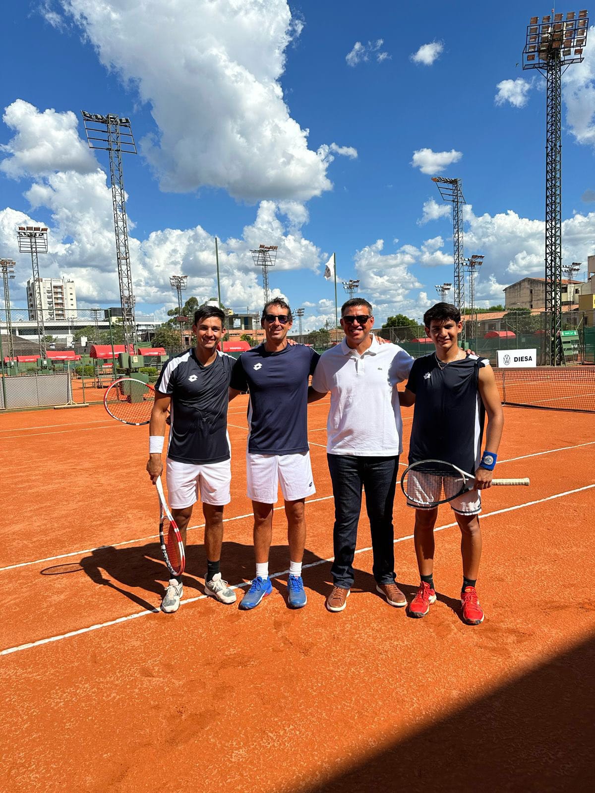Presentan el equipo oficial para las eliminatorias de la Copa Devis 2024