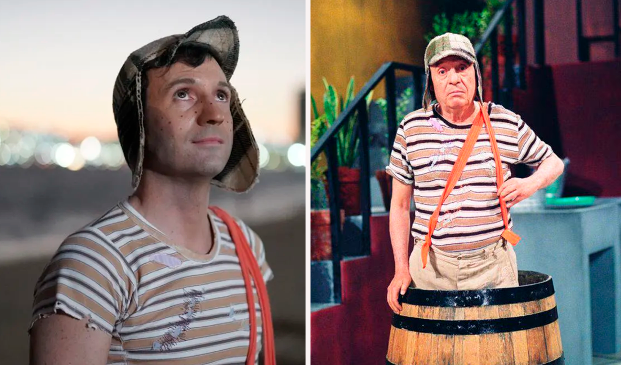 Revelan las primeras imágenes de la serie biográfica de Chespirito