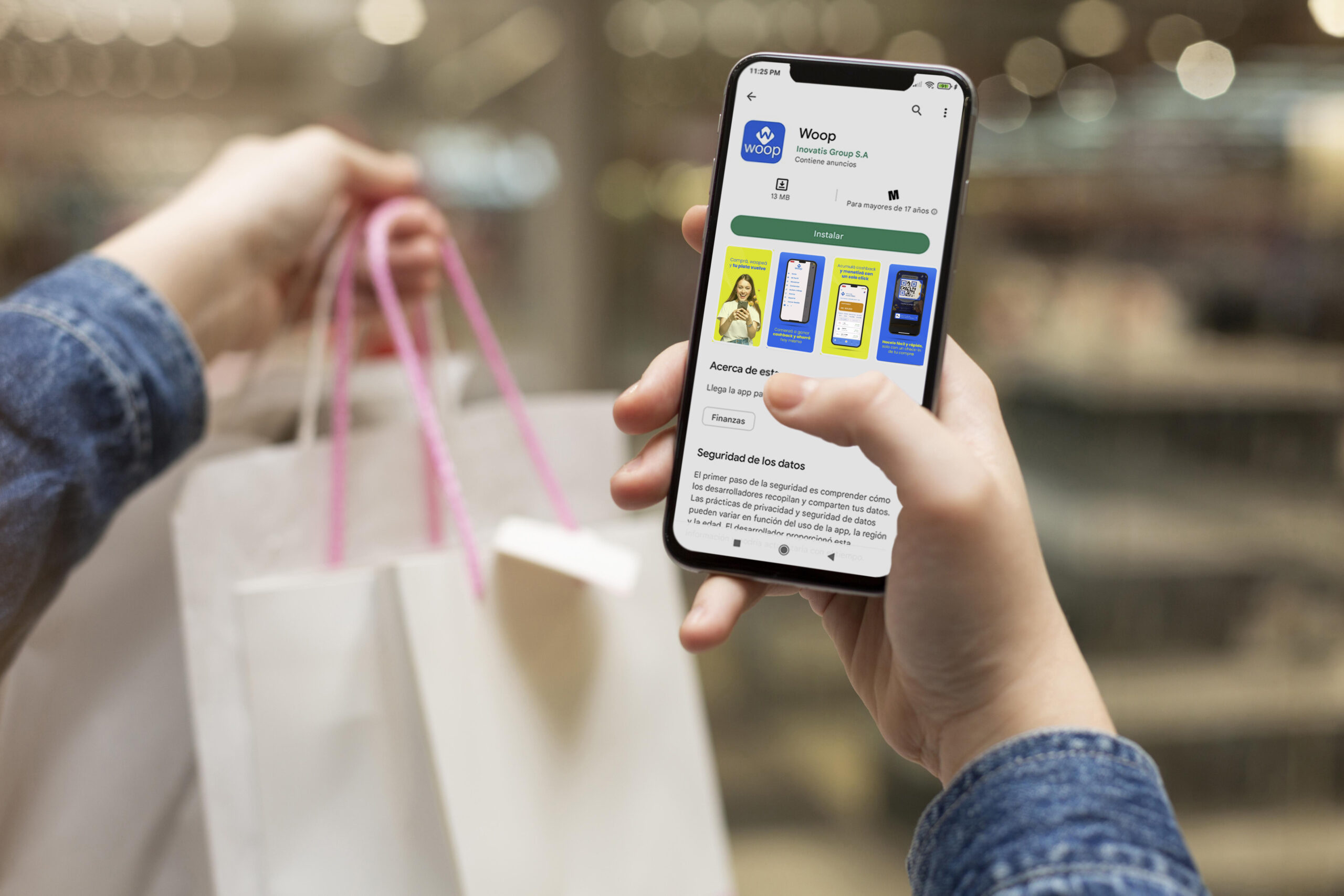 Woop: La primera aplicación paraguaya que te devuelve dinero por cada compra realizada