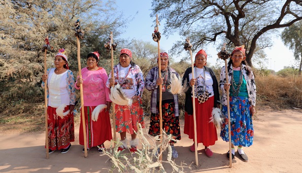 Mujeres Nivachei del Chaco declaradas Patrimonio Cultural y Tesoro Nacional Vivo