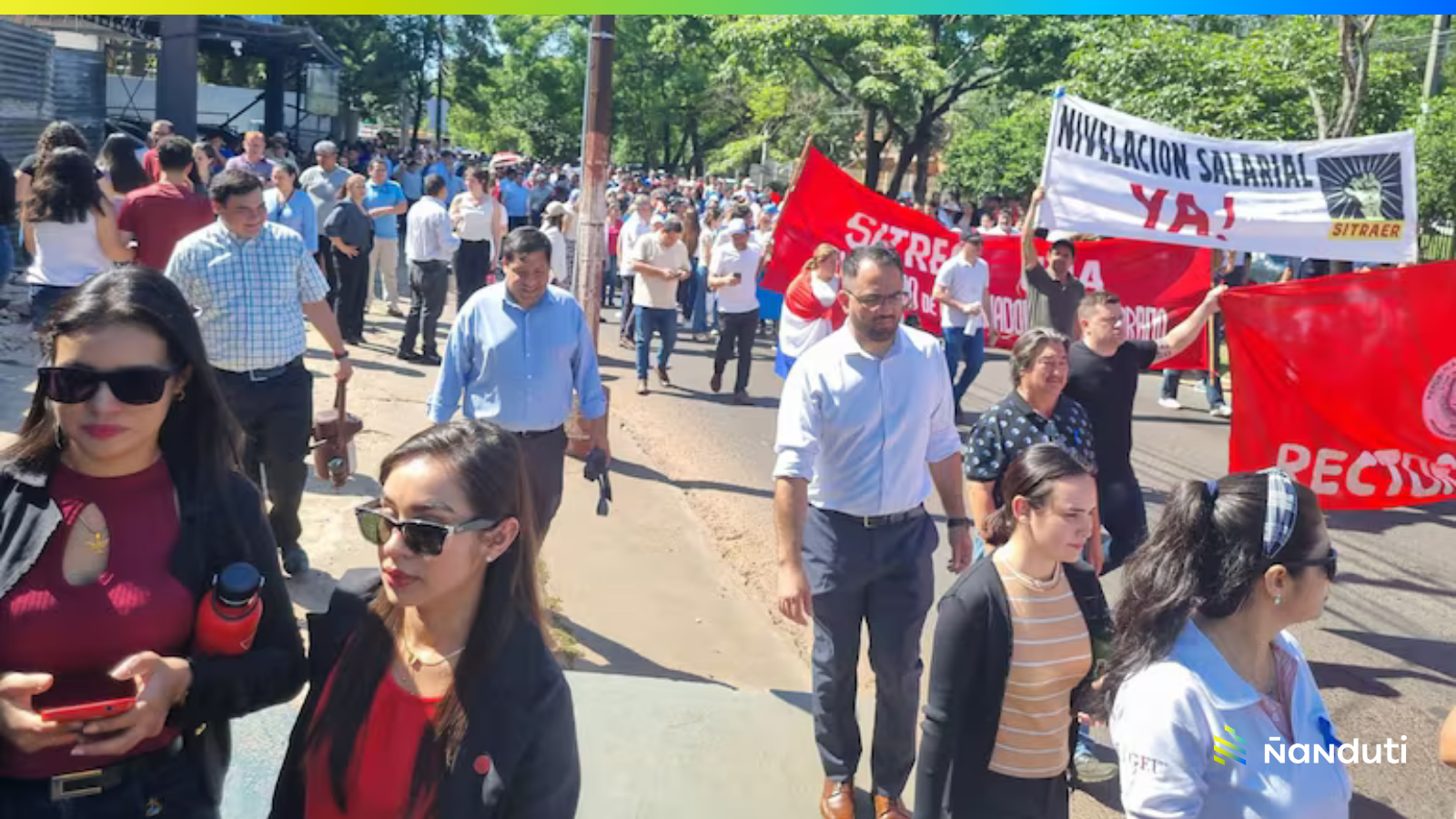 Docentes y administrativos de la UNA anuncian paro total la próxima semana