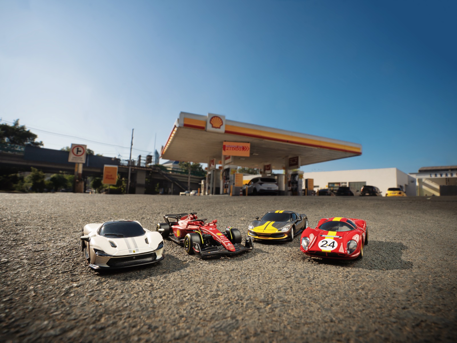 Llegó la exclusiva Colección Ferrari a las estaciones de servicio Shell para niños de todas las edades