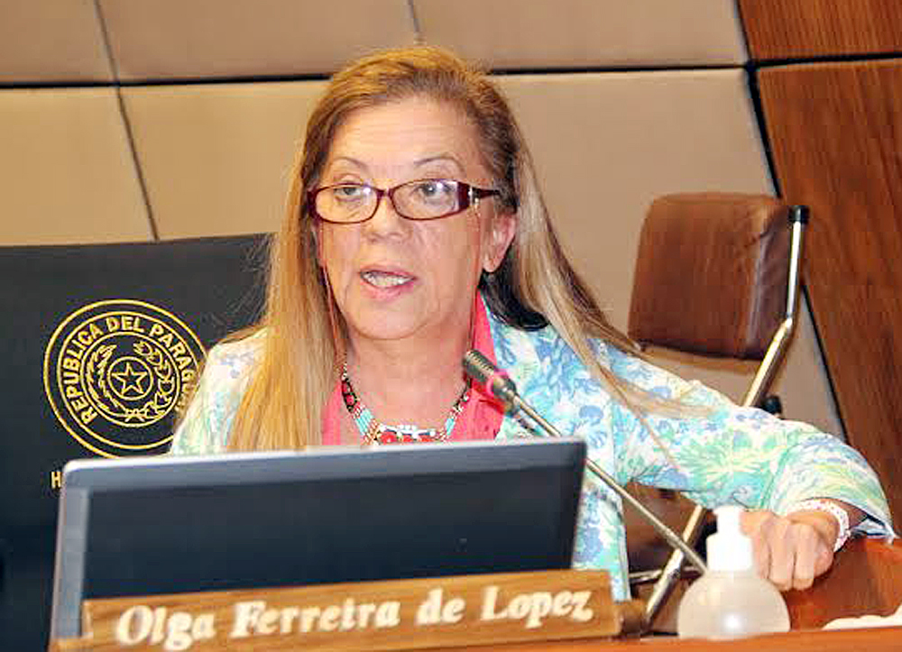 Olga Ferreira pidió por alias «La Gorda» en Diputados