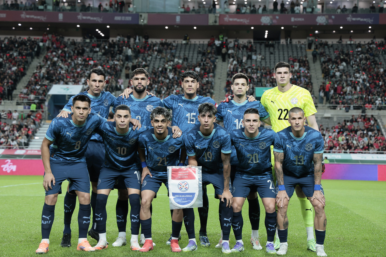 Paraguay cayó ante Corea del Sur en su segundo amistoso