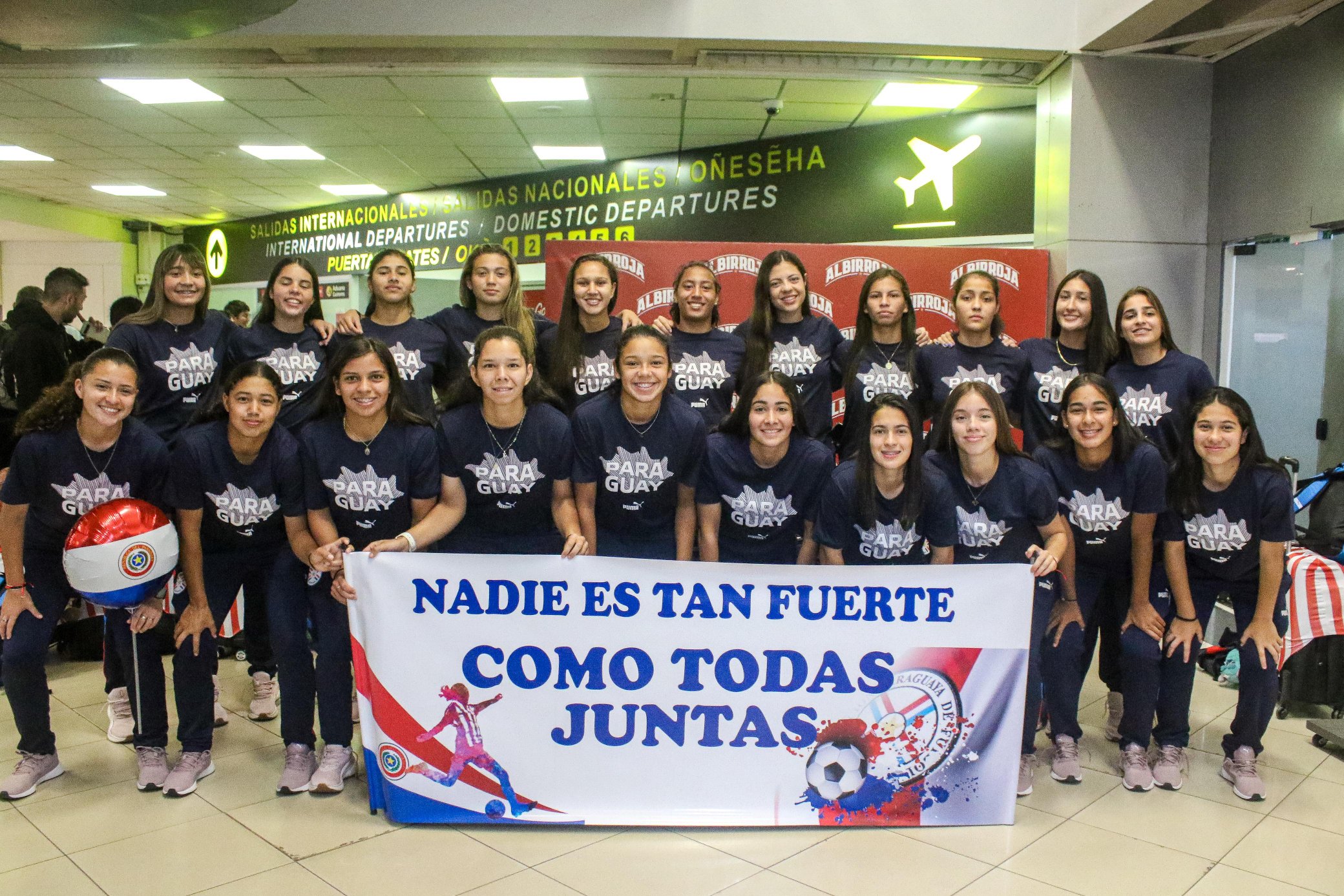 Albirroja Femenina Sub 17 rumbo al mundial de Marruecos