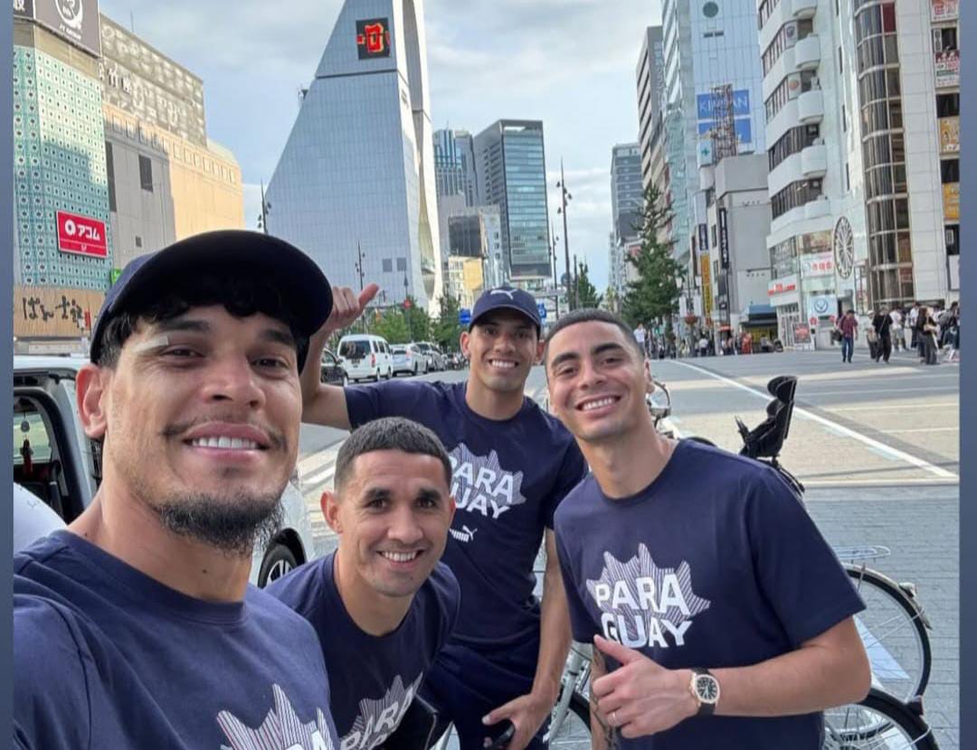 Albirroja: Mundialistas pasearon por Japón