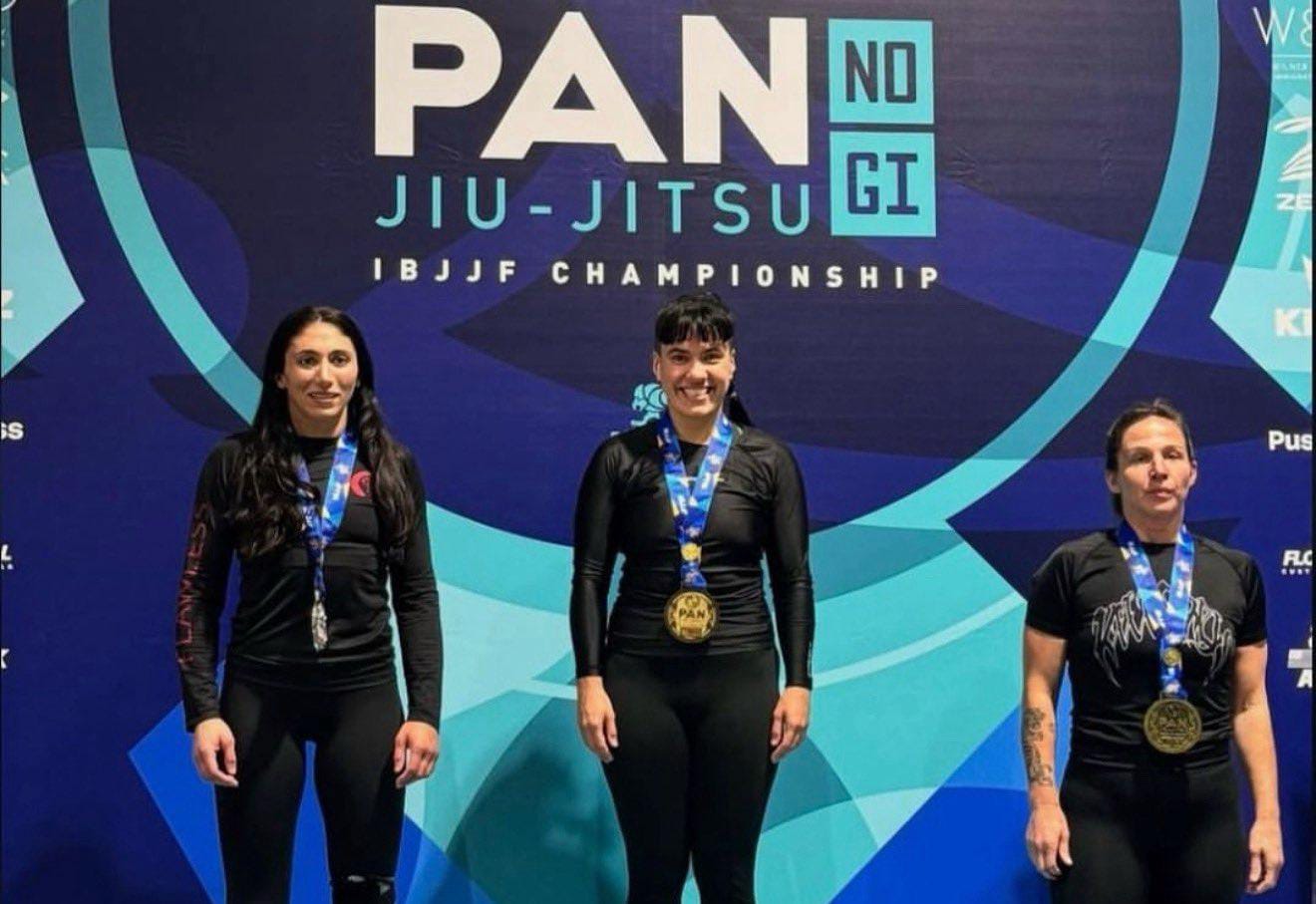 Jiu-jitsu: Pamela Bóveda conquista el oro en Estados Unidos