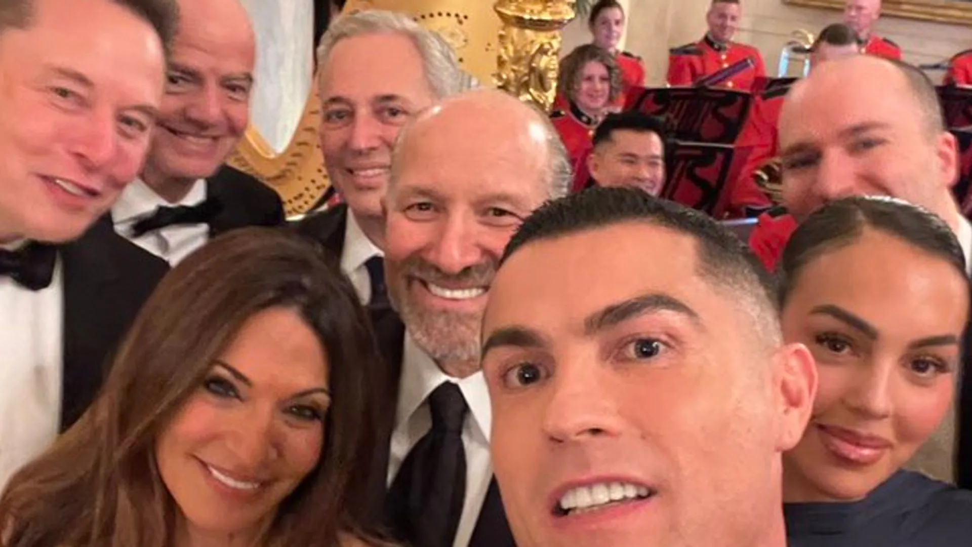 Cristiano Ronaldo asiste a cena en la Casa Blanca