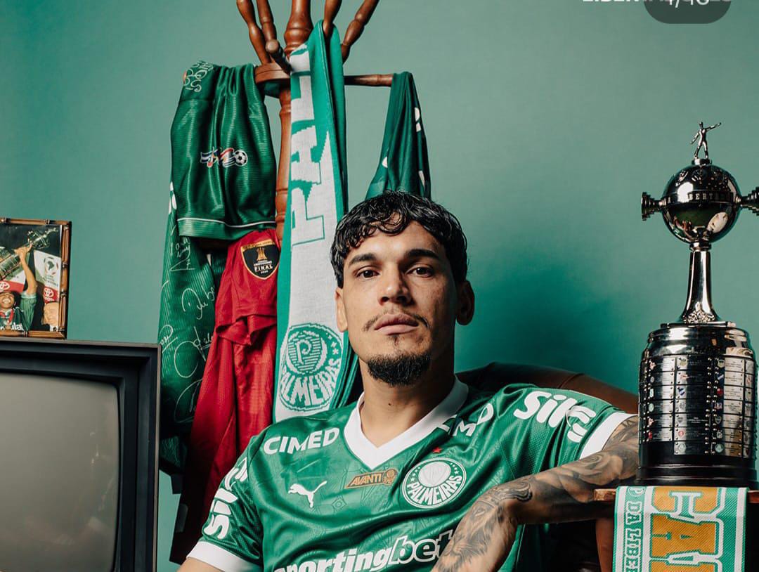 Gustavo Gómez en busca de su tercera Copa Libertadores con Palmeiras