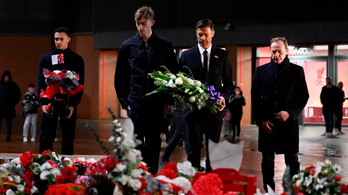 Real Madrid rinde homenaje a Diogo Jota en la previa del juego ante Liverpool