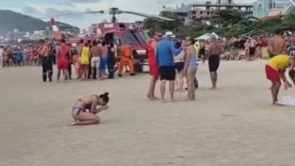 Rescatan a paraguayo tras ahogarse en una playa de Brasil