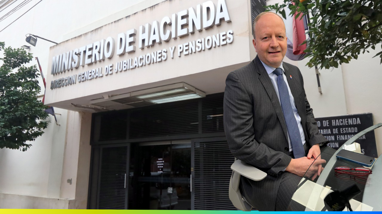 Reforma de la Caja Fiscal: “Es bastante equilibrada” y “alguien va a tener que pagar el déficit”, afirma el ministro de Economía