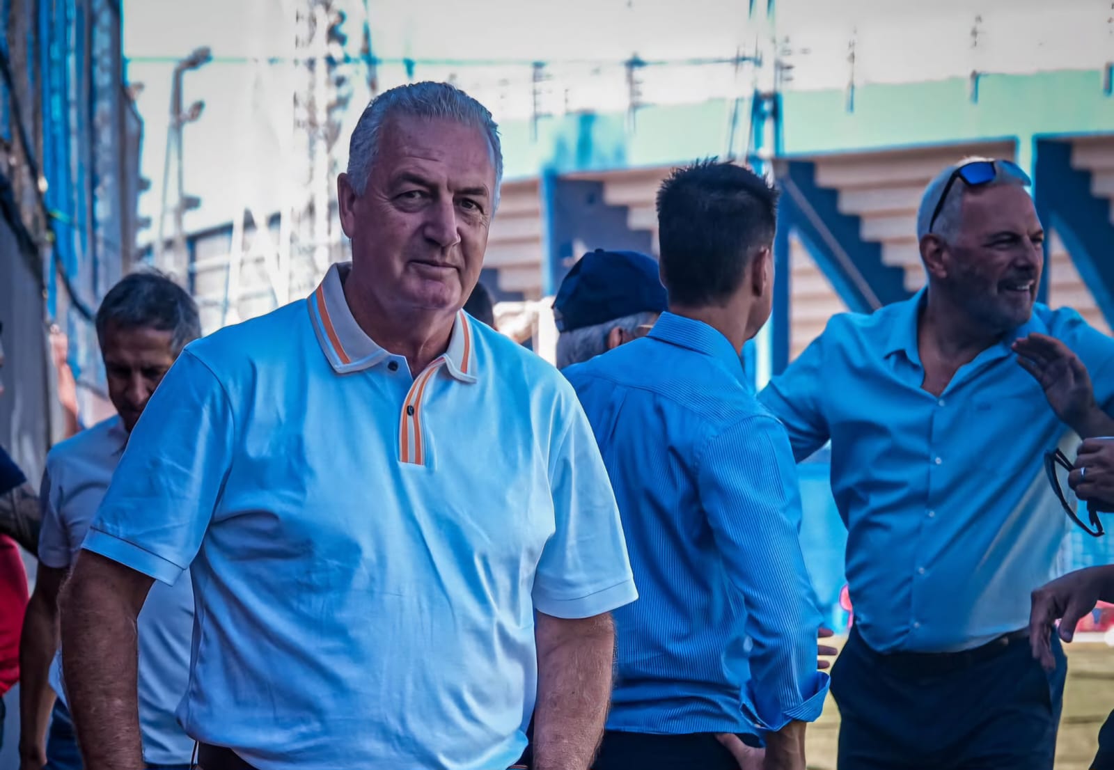 Alfaro visita a plantel de Cerro Porteño