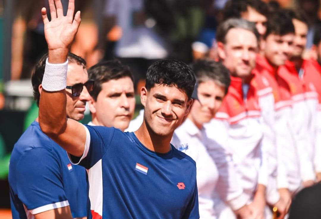 Dani Vallejo asciende en el ranking mundial y espera su debut en la copa Davis