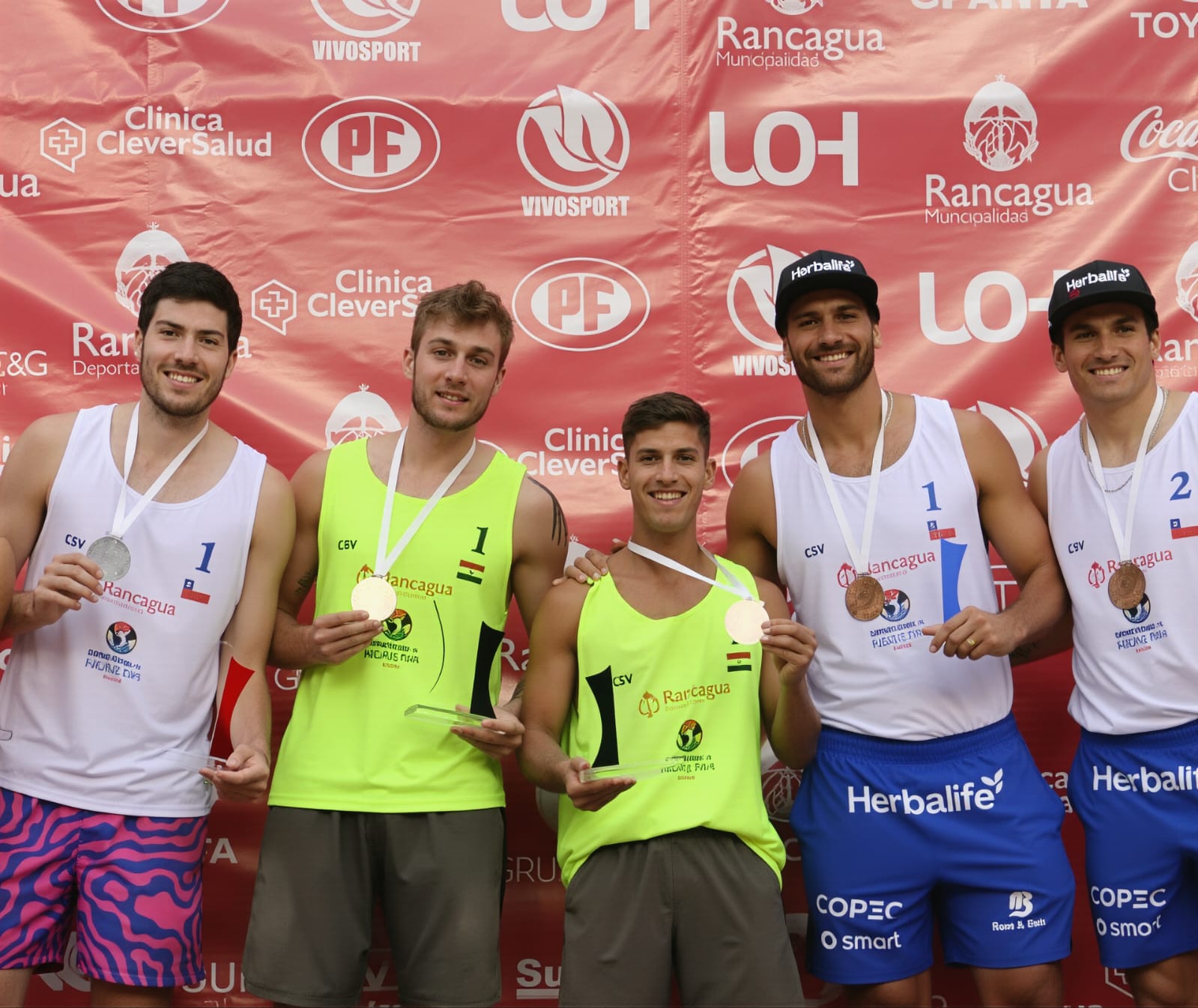 Vóley Playa: Giuliano Massare y Gonzalo Melgarejo campeones en Chile