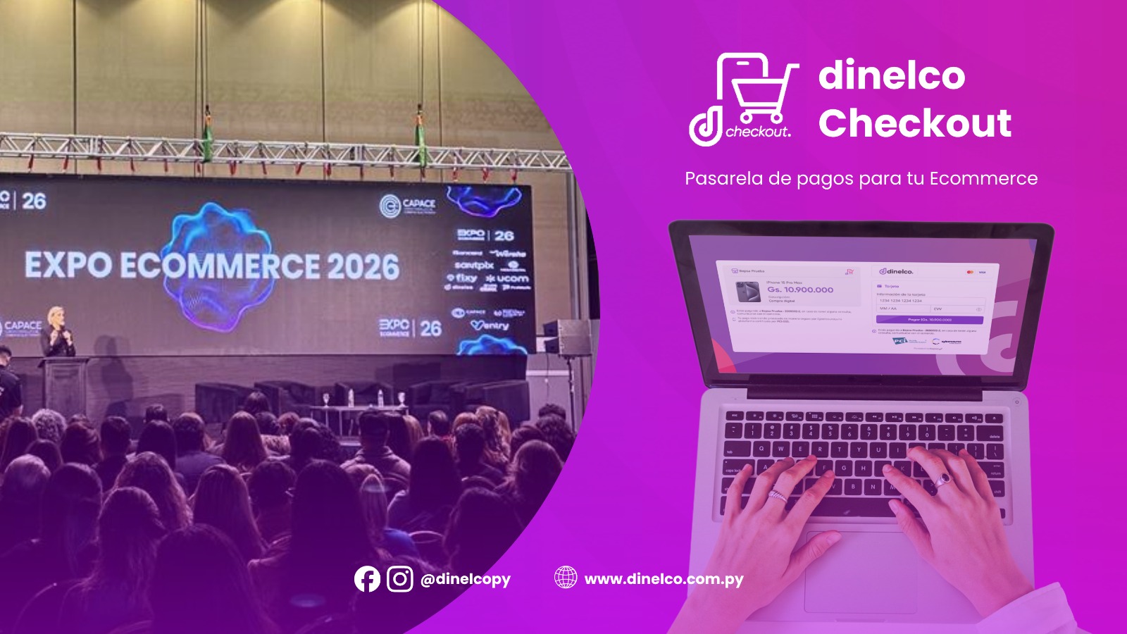 Dinelco presenta innovaciones en la Expo Ecommerce 2026