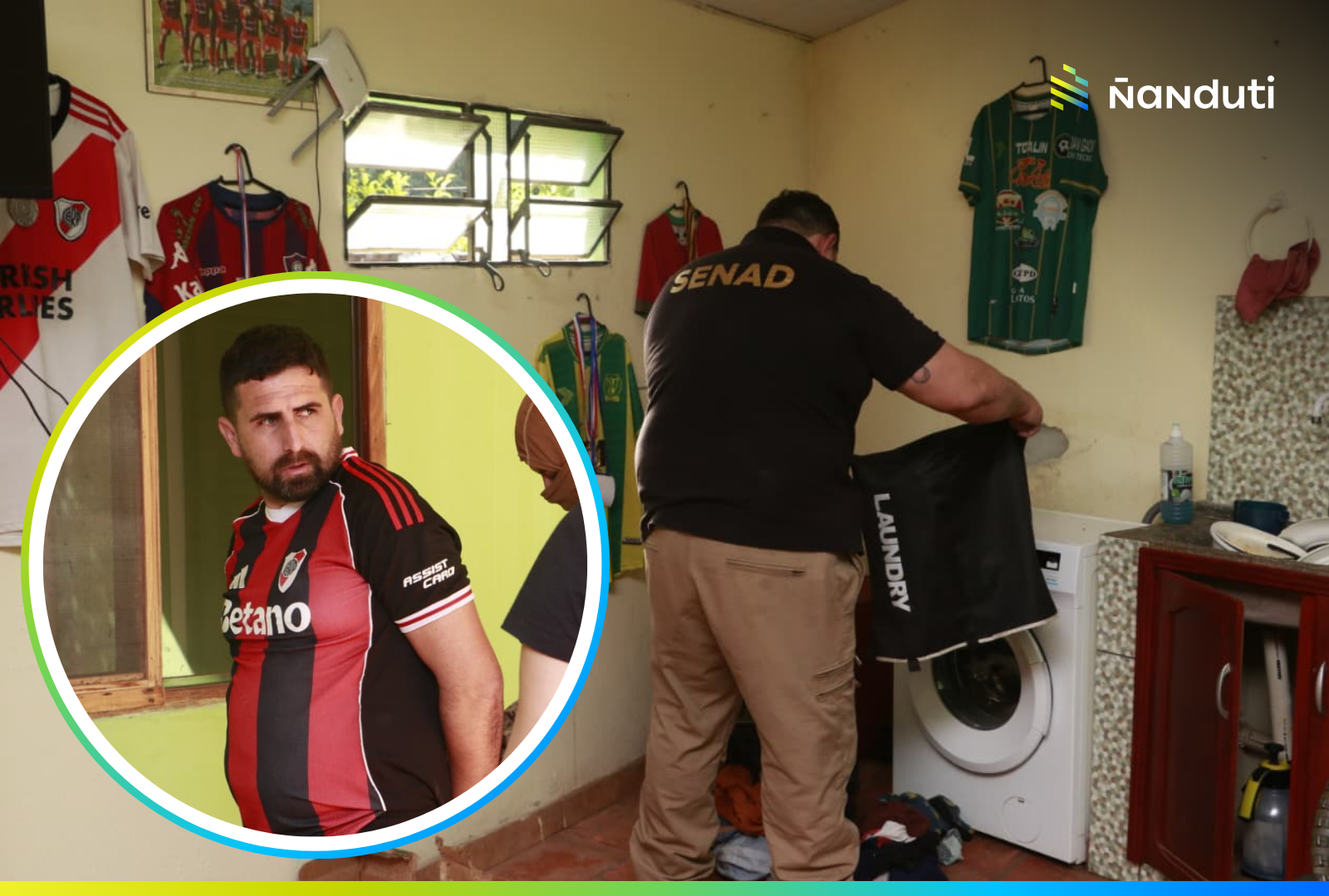 Detienen a un exjugador de Cerro Porteño por tráfico de cocaína
