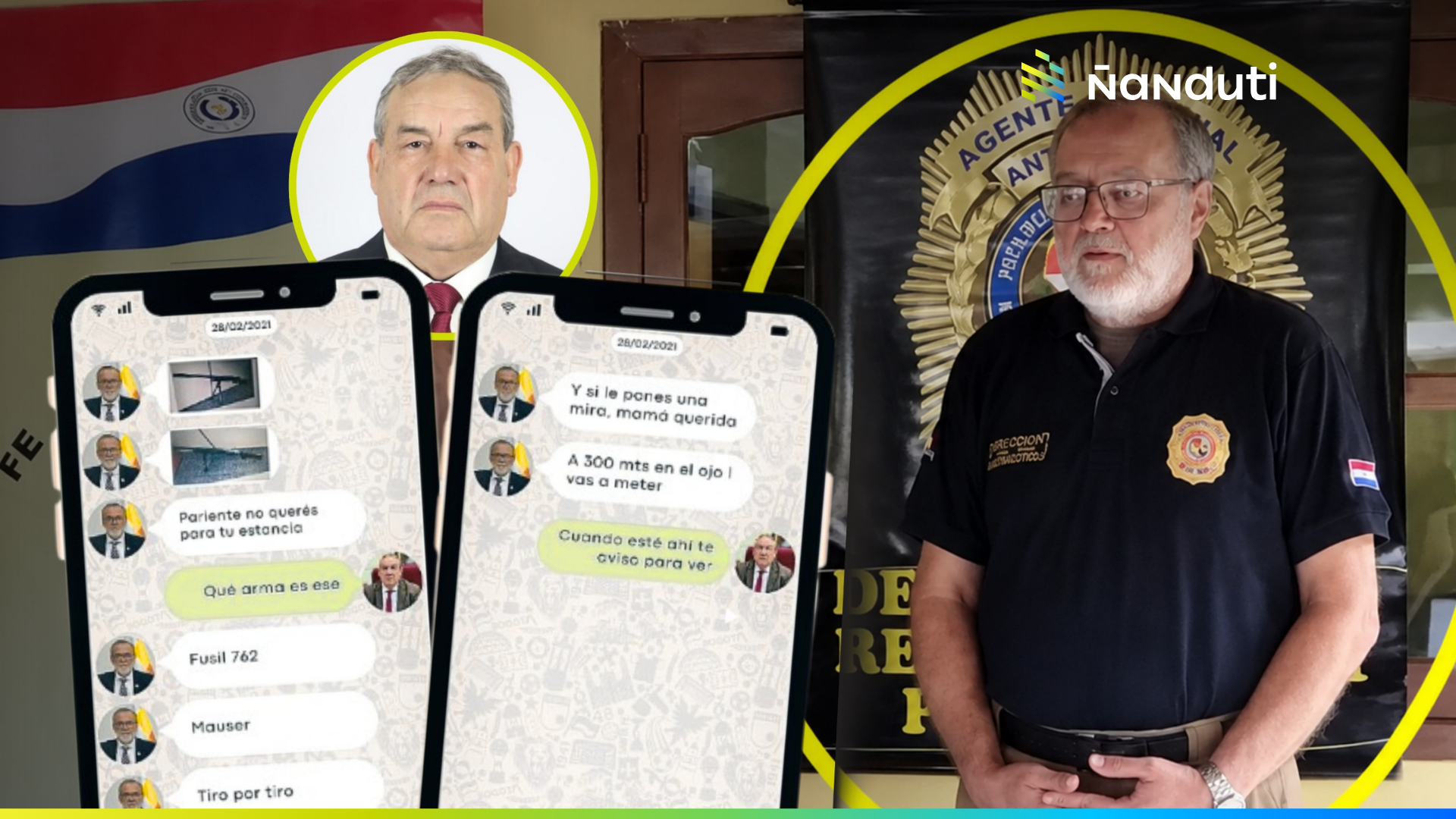 Agente de Senad ofrecía a Lalo Gomes fusil que “perfora blindados”