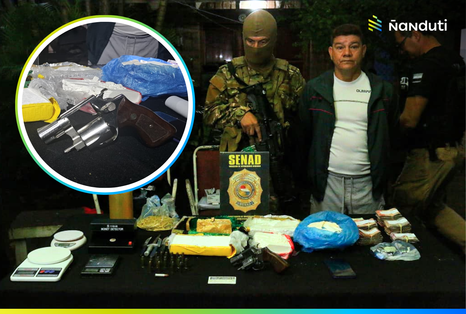 Cae presunto articulador del microtráfico en San Lorenzo con casi 8.000 dosis de cocaína y crack